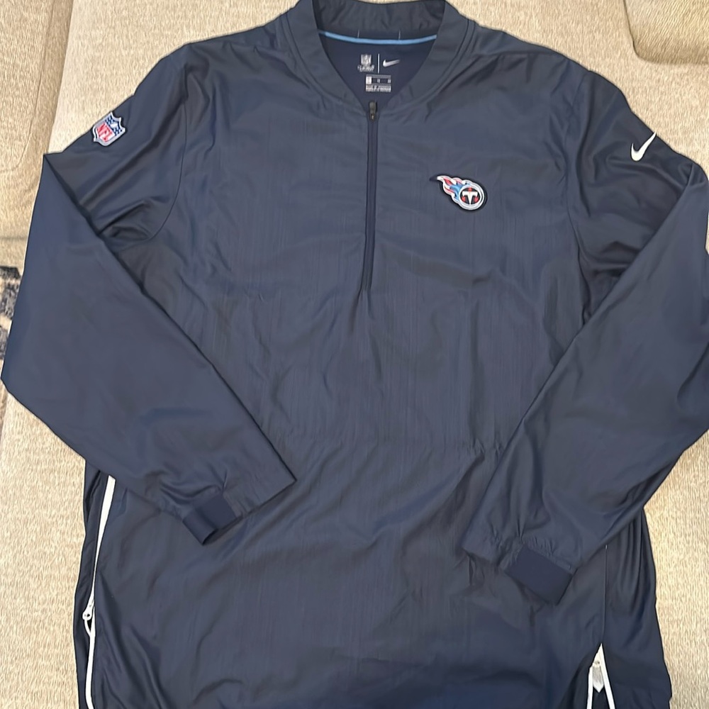 Mens Nike Tennessee Titans Sideline 1/4 Zip
